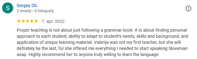 Learn Slovene via Google Meet at AMIKUM & IZS